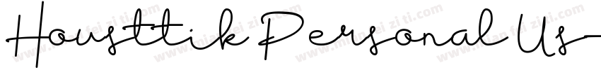 Housttik Personal Us字体转换